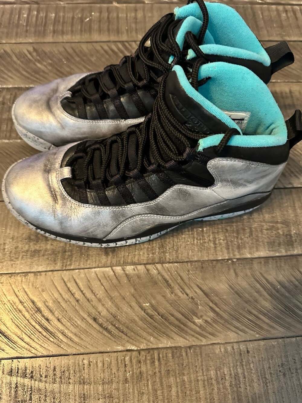 Air Jordan 10 Retro 'Lady Liberty' 30th Anniversary Metallic Silver